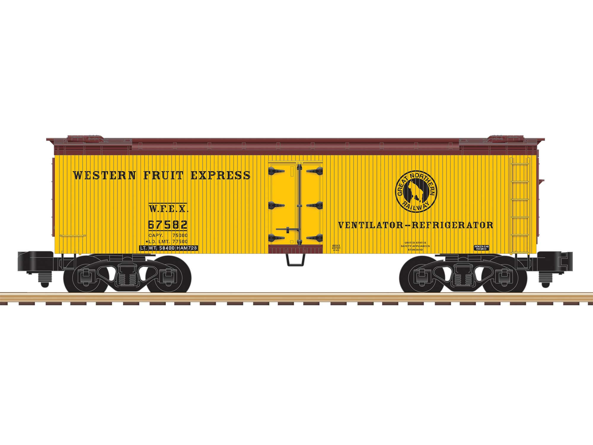 AF Great Northern Woodside Reefer #67582